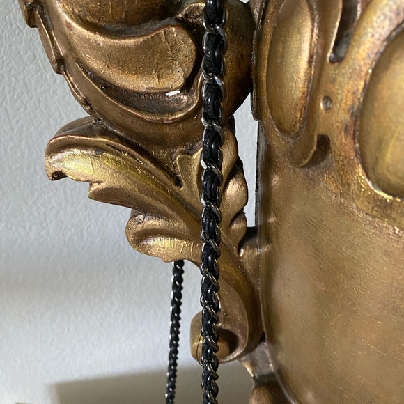 ELIE TAHARI Lamb leather and fox-fur accent cross-body bag - Picture 5 of 5